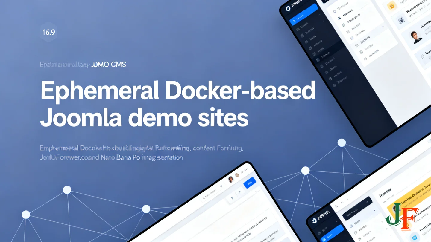 Option B Ephemeral Docker Based Joomla Demo Sites - Automated Joomla Demo Resets Akeeba Docker Cron And Ci Workflows Developer Guide