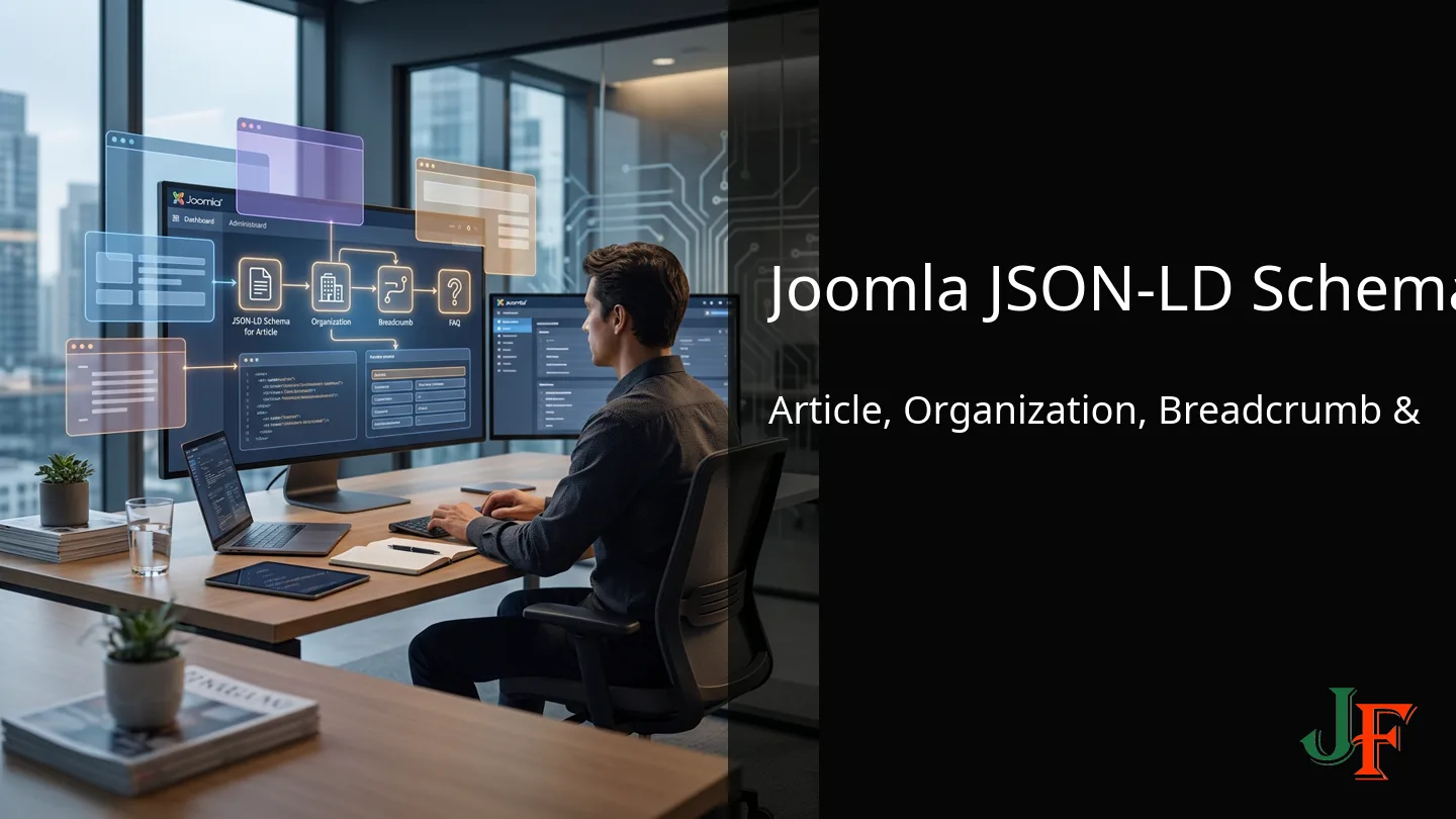 Fulltext image for How to Add JSON‑LD Schema Markup in Joomla (Article, Organization, Breadcrumb, FAQ) — Step‑by‑Step