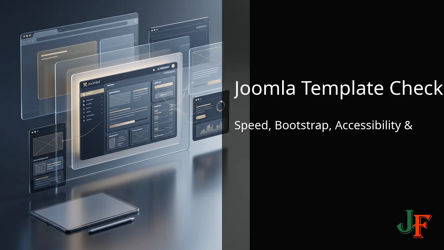 Fulltext image for How to Choose a Joomla Template: Practical Pre‑Purchase Checklist for Business Sites