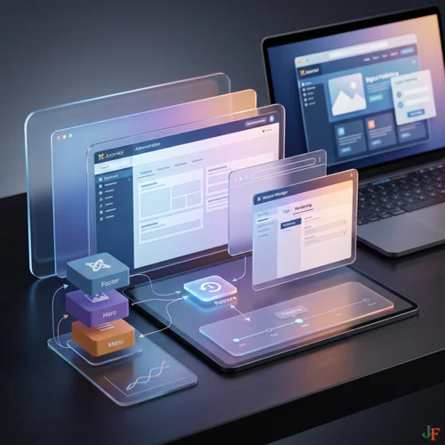 Intro image for Joomla 6.1 Module Versioning: Step‑by‑Step Restore, Troubleshooting (Footer, Hero, Menu) & Best Practices